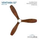 Minka Aire Ventiara 52" LED Flush Mount Indoor/Outdoor Ceiling Fan - F694L 3