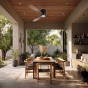 Minka Aire Ventiara 52" LED Flush Mount Indoor/Outdoor Ceiling Fan - F694L 5