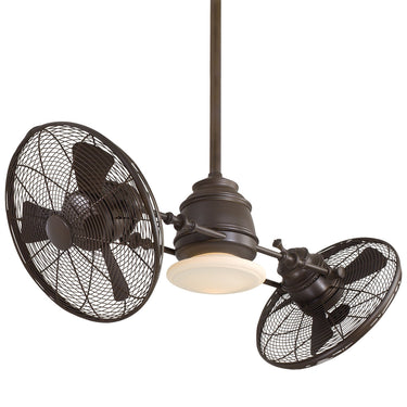 Minka Aire Vintage Gryo Led F802L High Performance Fan W/ Led Light Kit 2