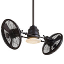 Minka Aire Vintage Gryo Led F802L High Performance Fan W/ Led Light Kit 1