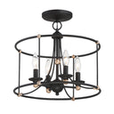 Minka Lavery 1049 Westchester Couty 4 Light Semi Flush 1