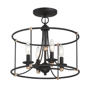 Minka Lavery 1049 Westchester Couty 4 Light Semi Flush 1