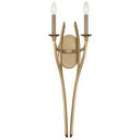 Minka Lavery 1092-740 Covent Park 2 Light Wall Sconce in Brushed Honey Gold 1