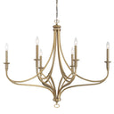 Minka Lavery 1097-740 Covent Park 6 Light Chandelier in Brushed Honey Gold 2