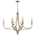 Minka Lavery 1097-740 Covent Park 6 Light Chandelier in Brushed Honey Gold 1