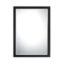 Minka-Lavery 1430-84 Paradox 33 X 24 inch Brushed Nickel Wall Mirror, Beveled 1