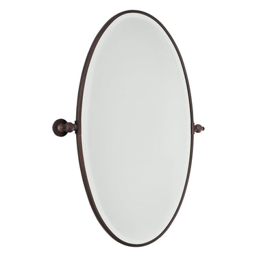 Minka-Lavery 1432 Signature 36 X 22 inch Wall Mirror, Oval, Beveled 1