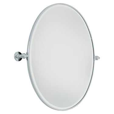 Minka-Lavery 1433 Signature 32 X 26 inch Wall Mirror, Oval, Beveled 1