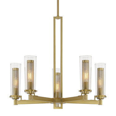 Minka Lavery 2185-695 Emmerham - 5 Light Chandelier in Soft Brass 2