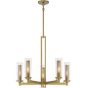 Minka Lavery 2185-695 Emmerham - 5 Light Chandelier in Soft Brass 1
