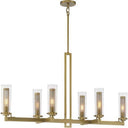 Minka Lavery 2187-695 Emmerham - 6 Light Island in Soft Brass 1
