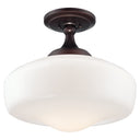 Minka Lavery 2259-576 Signature 1 Light Semi Flush Mount 1