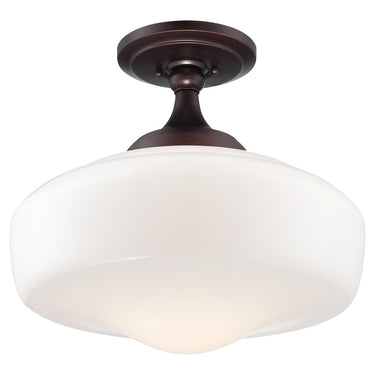 Minka Lavery 2259-576 Signature 1 Light Semi Flush Mount 1