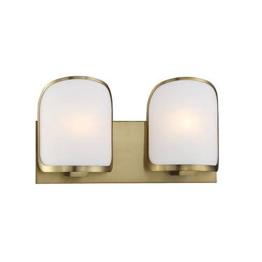 Minka Lavery 2452-695 Bishop Crossing - 2 Light Bath in Soft Brass 1