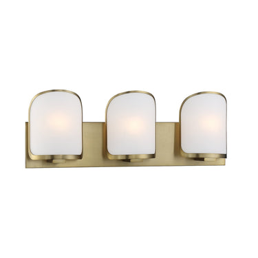 Minka Lavery 2453-695 Bishop Crossing - 3 Light Bath in Soft Brass 1