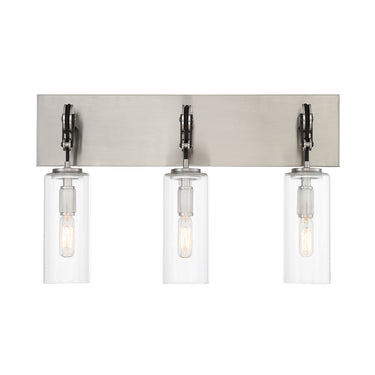 Minka Lavery 2893-691 Pullman Junction - 3 Light Bath in Coal and Brushed Nickel 1