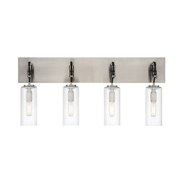 Minka Lavery 2894-691 Pullman Junction - 4 Lights Bath in Coal and Brushed Nickel 1
