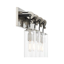 Minka Lavery 2894-691 Pullman Junction - 4 Lights Bath in Coal and Brushed Nickel 2
