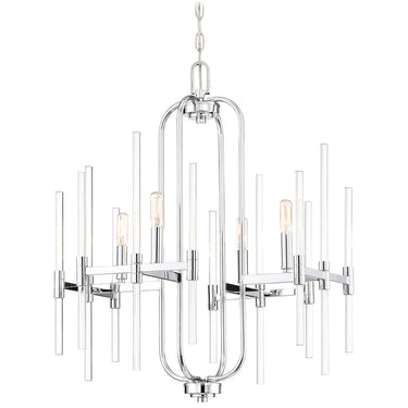 Minka Lavery 3094-77 Pillar 4 Light Chandelier 1