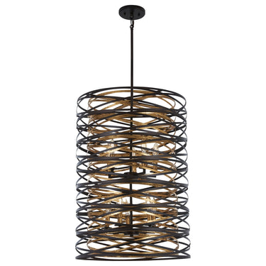 Minka Lavery 3679-111 Vortic Flow 10 Light Pendant 1