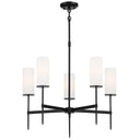 Minka Lavery 3845-66A First Avenue 5 Light Chandelier in Coal 1