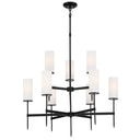 Minka Lavery 3849-66A First Avenue 9 Light Chandelier in Coal 1