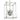 Minka Lavery 3857-756 Langen Square 8 Light Pendant in Antique Nickel (Painted) 1