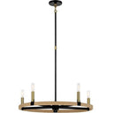 Minka Lavery 3865-726 Windward Passage - 5 Light Chandelier in Coal 1