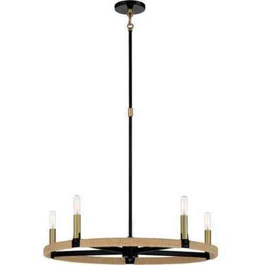 Minka Lavery 3865-726 Windward Passage - 5 Light Chandelier in Coal 1