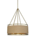 Minka Lavery 3866-695 Windward Passage 6 Light Pendant in Soft Brass 1