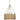 Minka Lavery 3866-695 Windward Passage 6 Light Pendant in Soft Brass 1