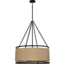 Minka Lavery 3866-726 Windward Passage - 6 Light Pendant in Coal 1