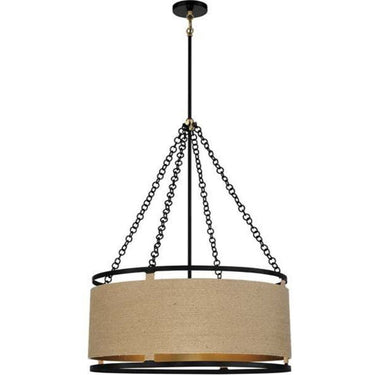 Minka Lavery 3866-726 Windward Passage - 6 Light Pendant in Coal 1