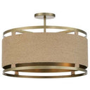 Minka Lavery 3869-695 Windward Passage 4 Light Semi Flush in Soft Brass 1