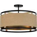 Minka Lavery 3869-726 Windward Passage - 4 Light Semi Flush in Coal 1