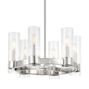 Minka Lavery 3895-77 Vernon Place - 6 Light Semi Flush in Chrome 1