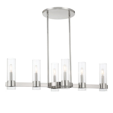 Minka Lavery 3896-77 Vernon Place - 6 Light Island in Chrome 1