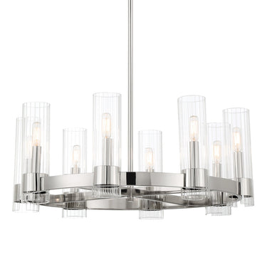 Minka Lavery 3898-77 Vernon Place - 8 Light Chandelier in Chrome 1