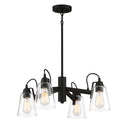 Minka Lavery 3994 Beckonridge - 4 Light Chandelier in Coal 1