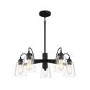 Minka Lavery 3995 Beckonridge - 5 Light Chandelier in Coal 1
