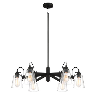 Minka Lavery 3996 Beckonridge - 6 Light Chandelier in Coal 1