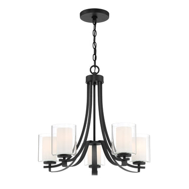 Minka Lavery 4105 Parsons Studio 5 Light Chandelier 2