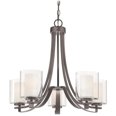 Minka Lavery 4105 Parsons Studio 5 Light Chandelier 1