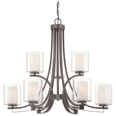 Minka Lavery 4109 Parsons Studio 9 Light Chandelier 1