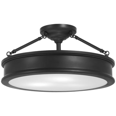 Minka Lavery 4177 Harbour Point 3 Light Semi Flush Mount 2