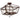 Minka Lavery 4347-593 Astrapia 4 Light Semi Flush Mount 1