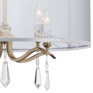 Minka Lavery 4443-582 Laurel Estate 4 Light Semi Flush Mount 7