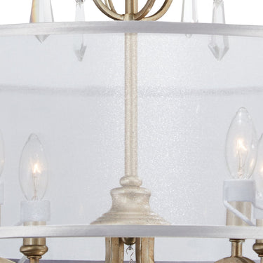 Minka Lavery 4443-582 Laurel Estate 4 Light Semi Flush Mount 9