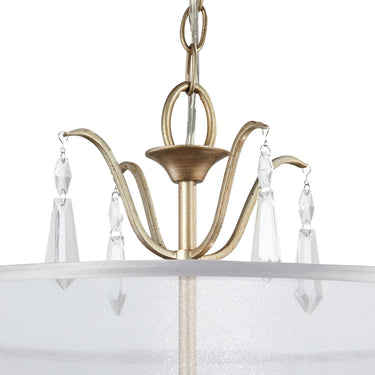 Minka Lavery 4443-582 Laurel Estate 4 Light Semi Flush Mount 10