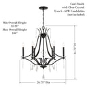 Minka Lavery 4446-582 Laurel Estate 6 Light Chandelier 7